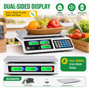 Advwin 40kg Price Computing Scale with Dual LCD Display