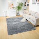Advwin Non-Slip Shaggy Rugs Floor Rug Grey