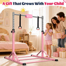 Advwin Gymnastics Bar for Kids Quick Foldable Horizontal Bar