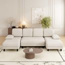 Advwin Sectiona Sofa 4-Seat Chenille Fabric 280cm (Pre-Order)