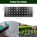 Advwin Weed Control Mat with Holes High Permeability