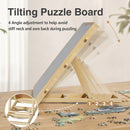 Advwin 1500PCS Wooden Puzzle Table w/ 360° Swivel & 4 Angles