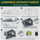 Advwin Carport 3x6m Outdoor Portable Garage