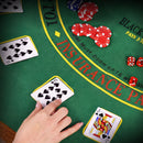 Advwin Poker Chips Set 300pcs Aluminum Case with 2 Decks