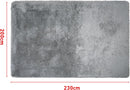 Advwin Non-Slip Shaggy Rugs Floor Rug Grey