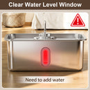 Advwin 15L Stainless Steel Dog Water Fountain w/ 6 Filters