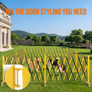 Advwin 520cm Expandable Pet Gate with 6 Casters