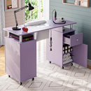 Advwin Manicure Table Nail Desk with Dust Collector