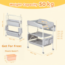 Advwin Portable Baby Changing Table with Adjustable Height