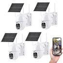 Advwin 4Pcs Security Camera Solar Outdoor Wifi Camera (Pre-Order)