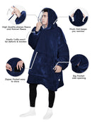 Advwin Electric Bladeless Fan Heater & Blanket Hoodie