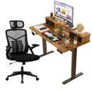 Advwin 120cm Electric Standing Desk & Ergonomic Chair