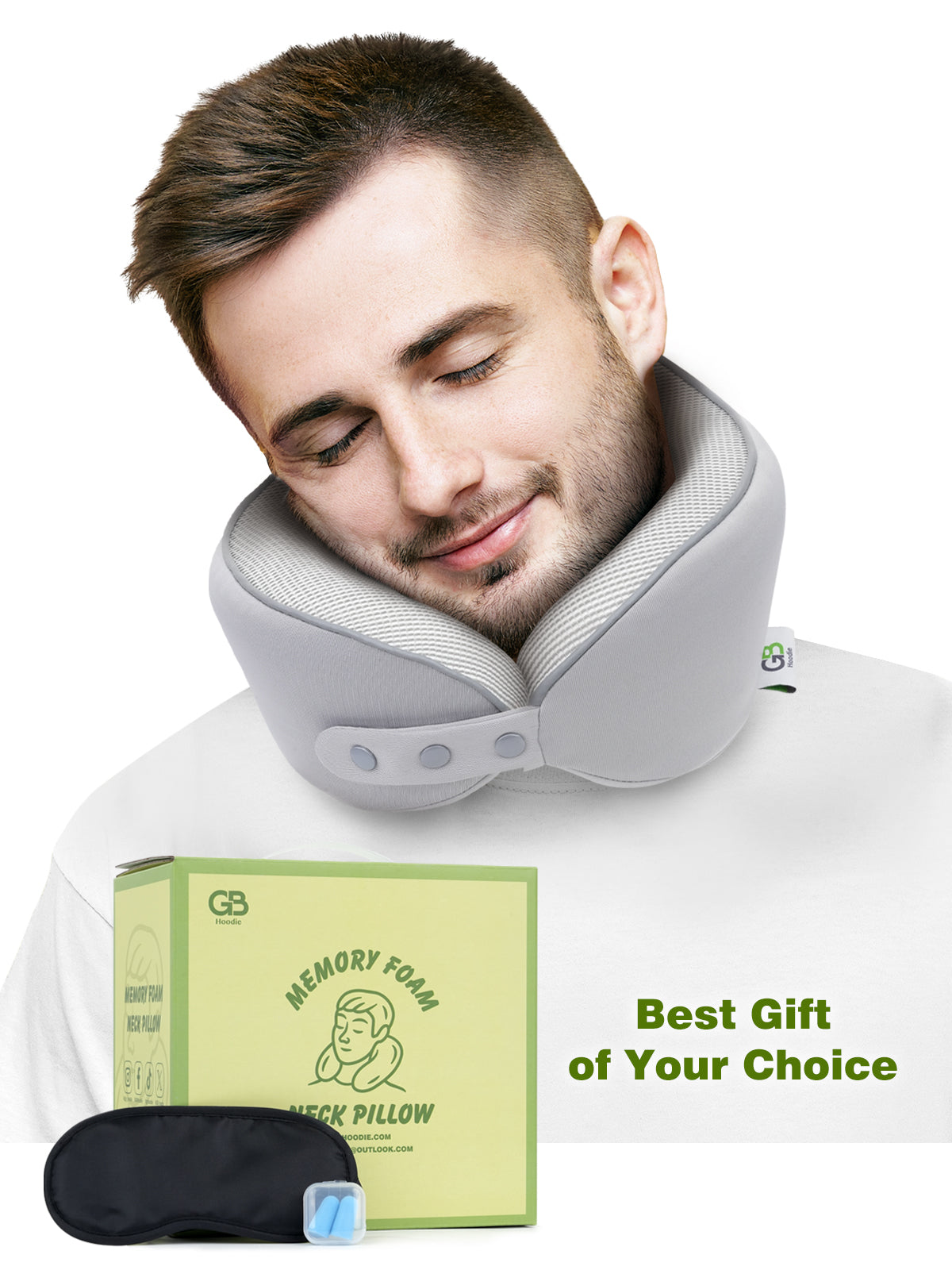 Memory Foam Pillow Tmj Neck Pillow Osteo Neck Stretcher