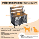 Advwin 39.4" Wooden Dog Crate Furniture & Storage Shelf