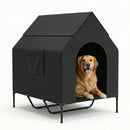 Advwin 48" 2-in-1 Dog Kennel House Weatherproof for Dogs
