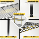 Advwin Metal Storage Shelf Organizer 5 Tier