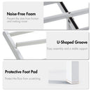 Advwin Metal Platform Bed Frame w/ Headboard White