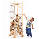 Advwin 142cm Tall Stuffed Animal Storage Organizer