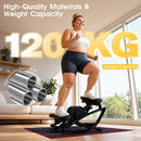 Advwin Side-To-Side Mini Stepper with Resistance Cords & Mat