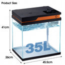 Advwin 4-in-1 Fish Tank Smart Fish Aquarium Kit 9 Gallon