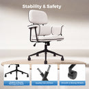 Advwin Office Chair with Curved Cushion & Hip Fit Seat