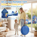 Advwin 3 in 1 Pop-Up Kids Play Tent with Baby Crawl