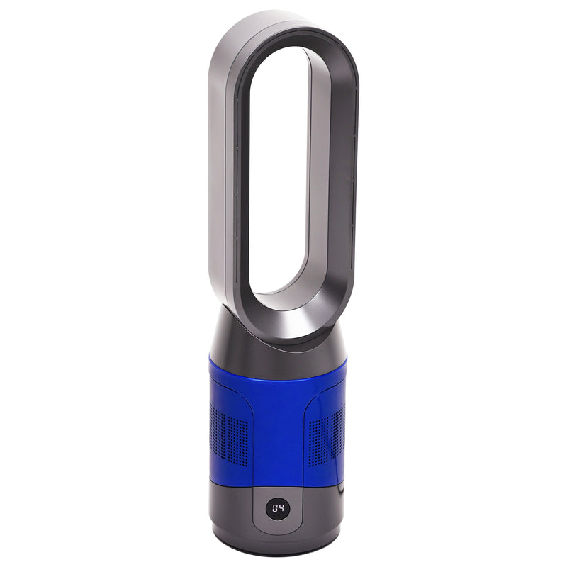 Advwin Bladeless Tower Fan Portable Electric Fan Black and Blue