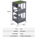 Advwin 4 Tiers Catio Outdoor Cat Enclosure