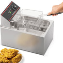 Advwin 8L Commercial Electric Deep Fryer w/Fryer Baskets