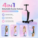 Advwin 4-in-1 Kids Ride-On Scooter Suitcase