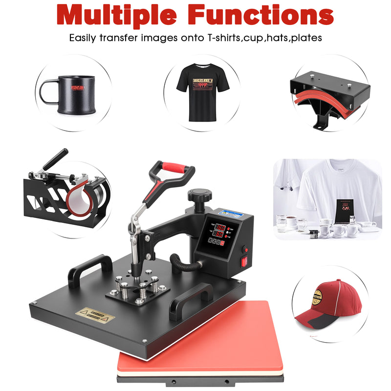 Advwin 5 in 1 Heat Press Machine Printers