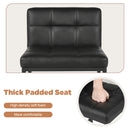 Advwin Set of 4 Bar Stools with Backrest & Metal Footrest