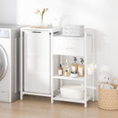 Advwin Laundry Hamper with Fabric Drawer 60L