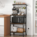 Advwin 4 Tiers Kitchen Bakers Rack with Power Outlet (Pre-Order)