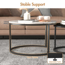 Advwin Coffee Table Set of 2 for Living Room