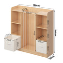 Advwin Dual-Sided Kids Bookshelf & Toy Storage Organiser