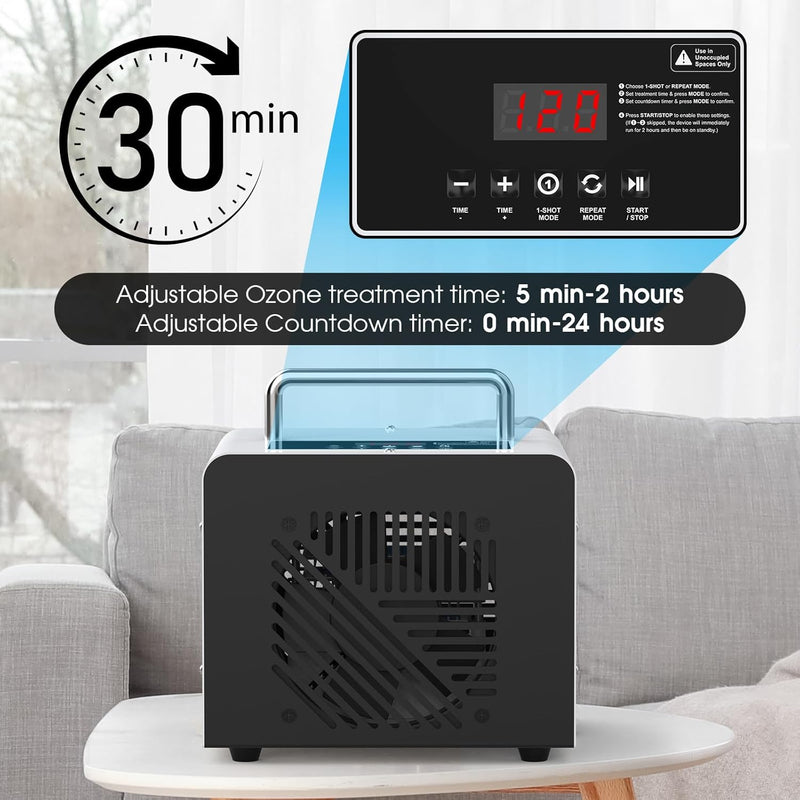 Advwin Ozone Generator 40000mg/h O3 Air Purifier