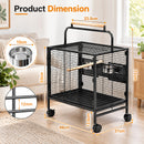 Advwin 71cm Small Bird Cage with 2-in-1 Handle