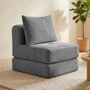Advwin Stackable Corduroy Sofa Lounger