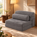 Advwin 3-in-1 Modular Folding Sofa Bed Corduroy