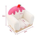 Advwin Sherpa Toddler Sofa Chair for Ages 1-6