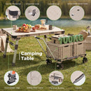 Advwin 3-in-1 Multi-Purpose Foldable Camping Cart