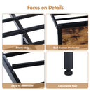 Advwin Double Bed Frame with Charging Station