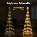 Advwin 195cm Christmas Cone Tree Lights
