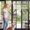 Advwin Aluminum Pet Door for Sliding Door Small Size