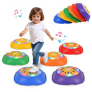 Advwin Kids Light Up Musical Stepping Stones Set of 6