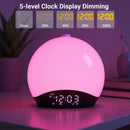 Advwin White Noise Sunrise Alarm Night Light