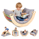 Advwin 5-in-1 Toddler Climbing Toys Learning Playset