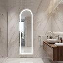 Advwin LED Arched Full Length Floor Mirror Wall Mounted
