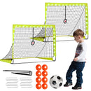 Advwin Light Up Soccer Goals for Kids 2 Pack